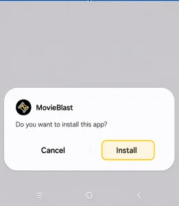movieblast install screenshot